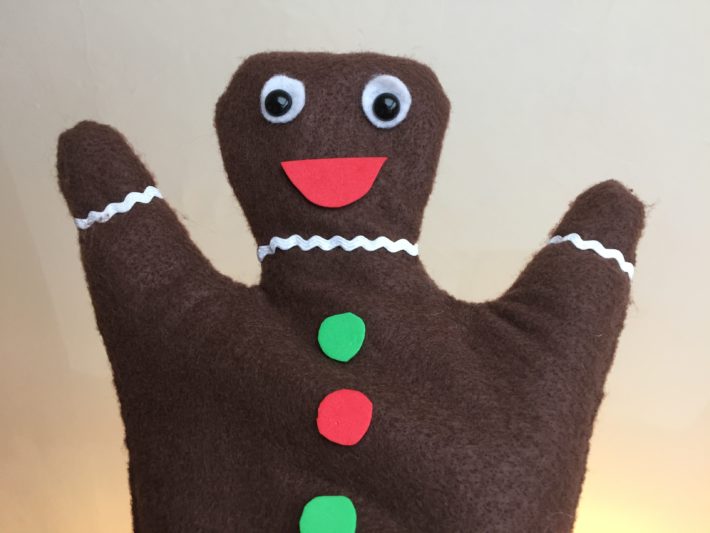 The Gingerbread Man Holiday Puppet Show by WonderSpark on Zoom Wilton Historical Society