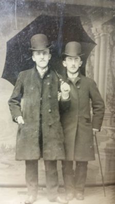 John Faber and Richard Fitch c1890 WHS permanent collection