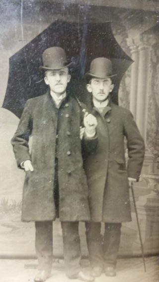 John Faber and Richard Fitch c1890 WHS permanent collection